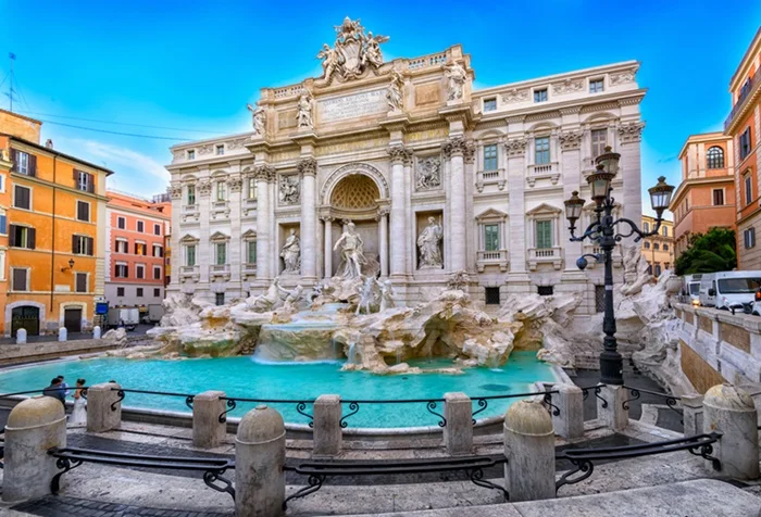 Fontana di Trevi em Roma