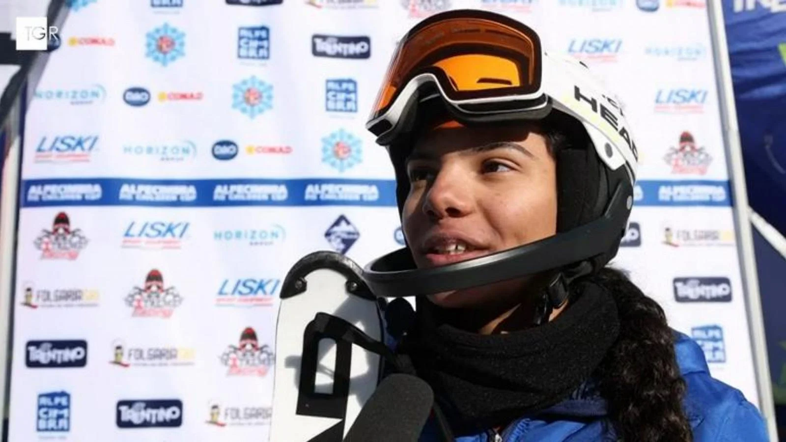 Giada D’Antonio: a primeira napolitana do esqui alpino nas Olimpíadas aos 16 anos