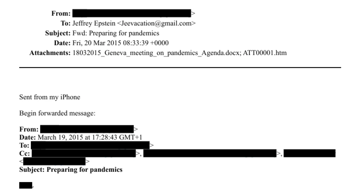 Emails do caso Epstein reacendem perguntas: Epstein e Bill Gates discutiram cepas pandêmicas antes da Covid-19?
