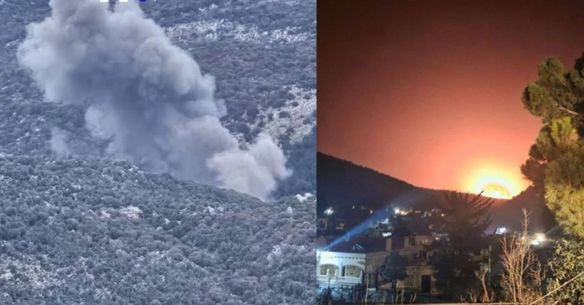 Líbano em foco: 87 ataques aéreos de Israel em janeiro marcam escalada desde o cessar‑fogo