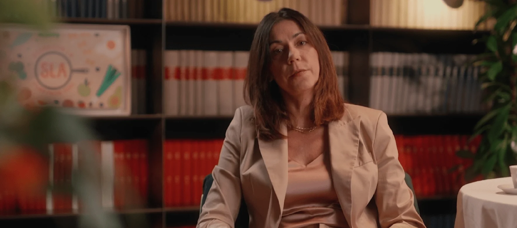 Na SLA, o ato de comer também é terapia, afirma neurologista Federica Cerri