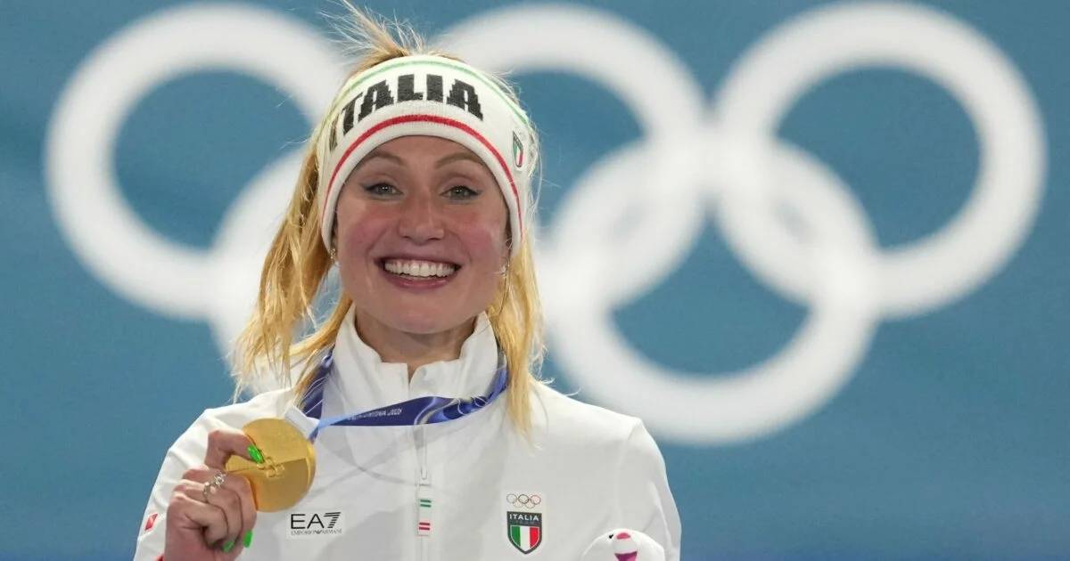 Lollobrigida conquista o primeiro ouro da Itália com recorde olímpico no dia do seu aniversário