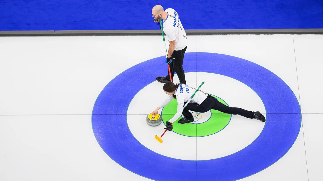Italcurling vira sobre a Noruega em Milano Cortina: Constantini e Mosaner vencem por 6-5