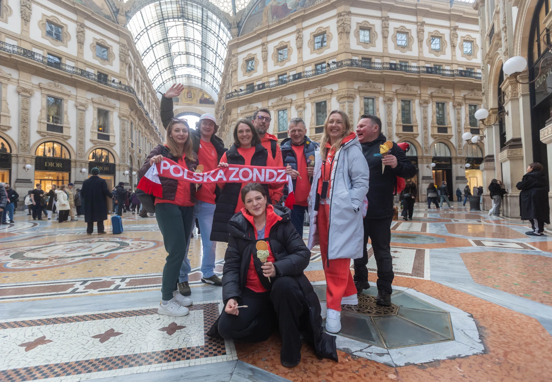 Nos bastidores das Olimpíadas de Inverno em Milão: passeios, selfie na Galleria e o delivery que alimenta os atletas