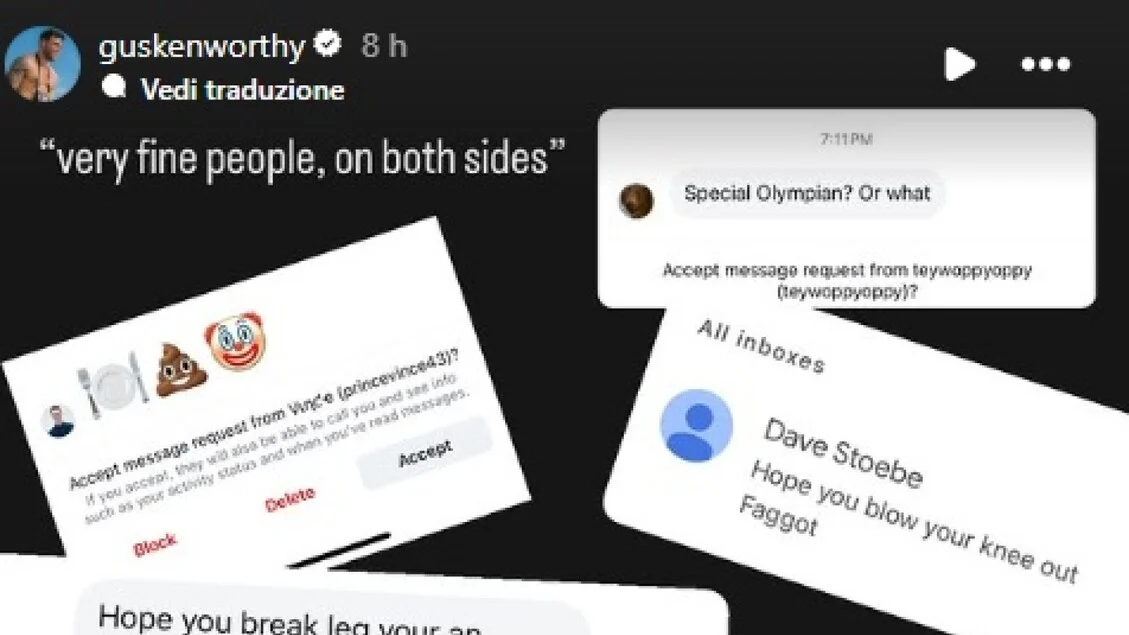 Gus Kenworthy sofre ameaças após post viral contra o ICE durante Milano Cortina