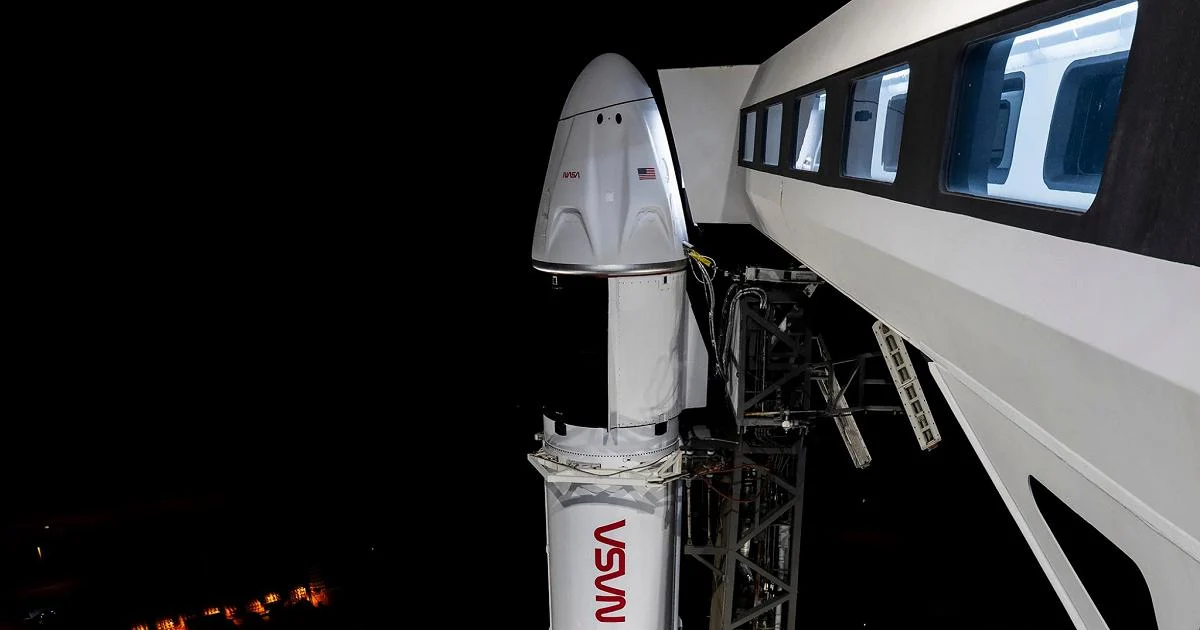 NASA adia em 24 horas o lançamento da missão Crew-12 para a ISS por mau tempo