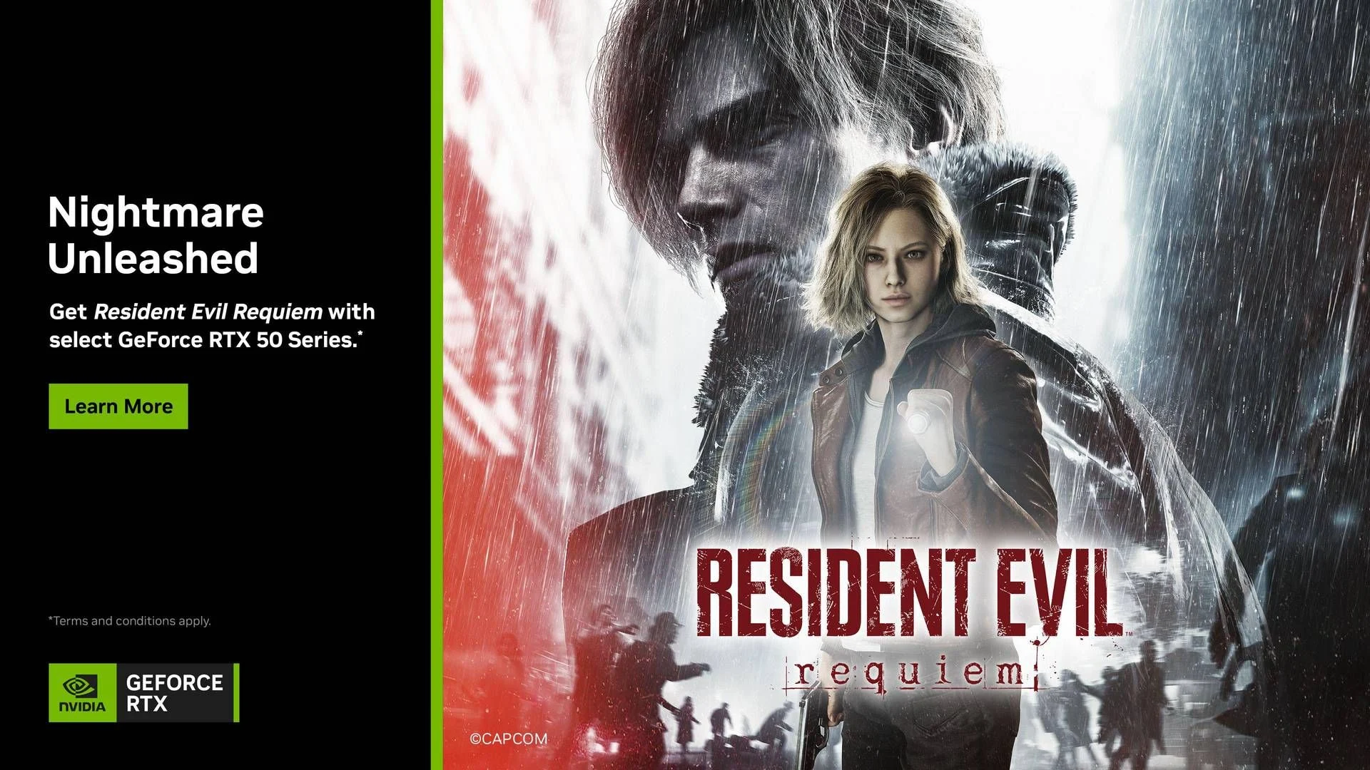 NVIDIA anuncia bundle de Resident Evil Requiem com a série GeForce RTX 50 e amplia DLSS 4 com Multi Frame Generation