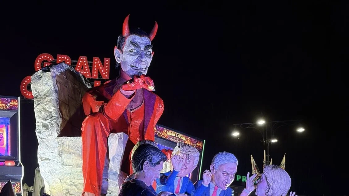Satira política renasce no Carnevale di Viareggio 2026, mas líderes italianos ficam à margem
