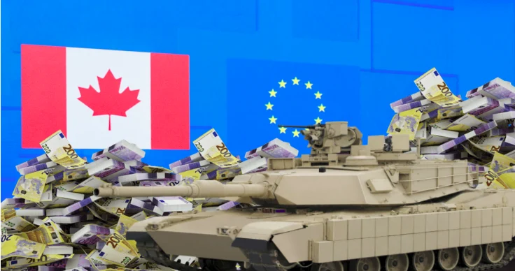 Canadá entra no programa europeu SAFE: UE autoriza participação no fundo de €150 bilhões para defesa
