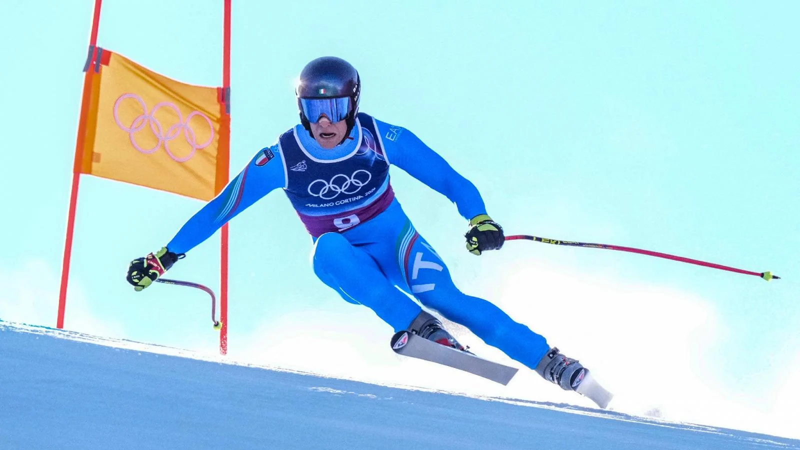 Milano Cortina 2026: Braathen domina a primeira manga do slalom gigante; queda de Malinin marca prova