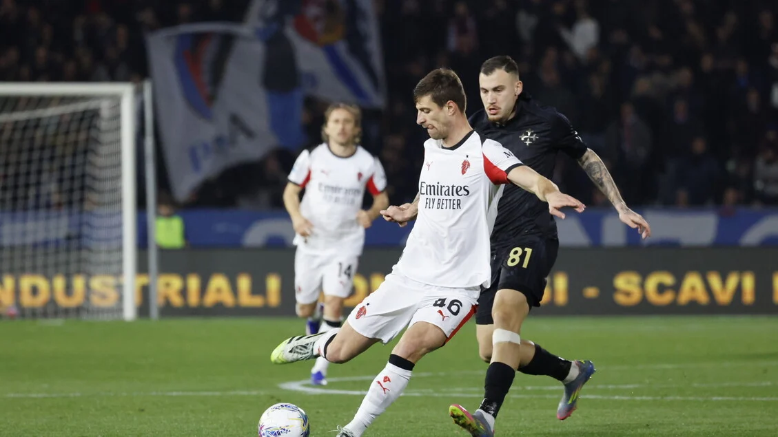 Modrić define vitória do Milan sobre o Pisa: 2-1 na 25ª rodada