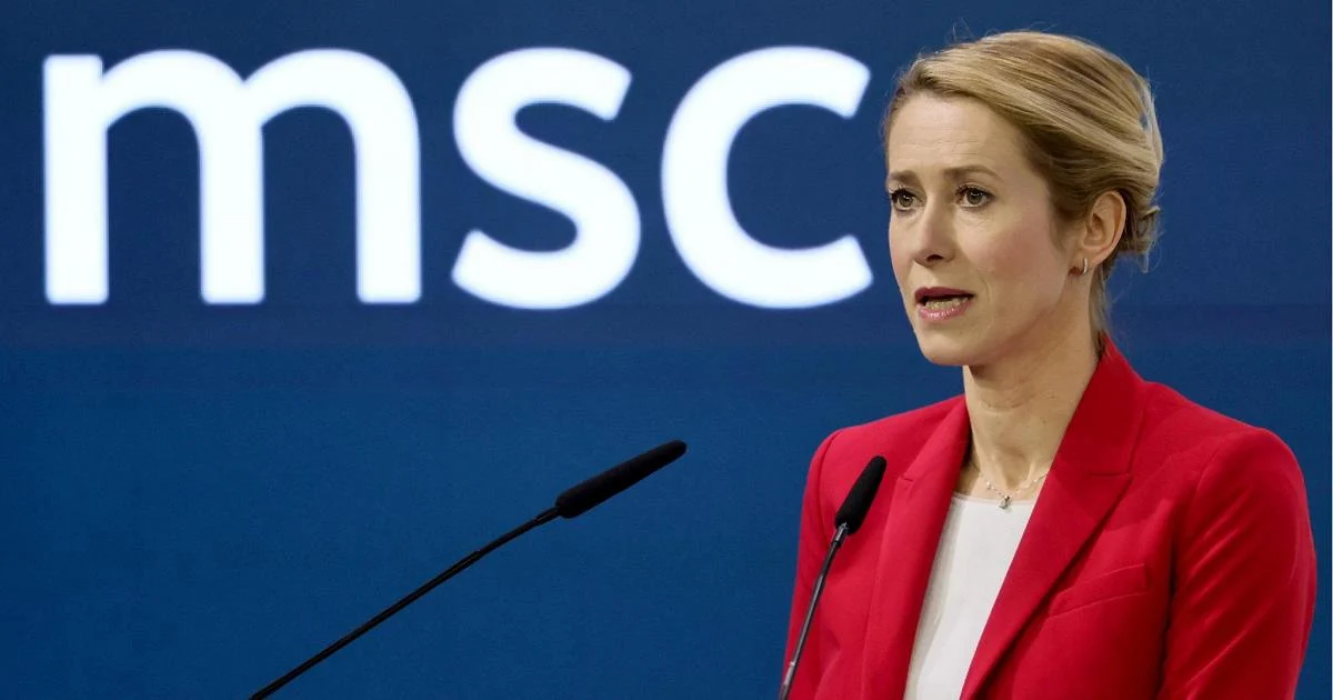 Kaja Kallas na Conferência de Munique: “A Rússia não é superpotência; a Europa não está morrendo”