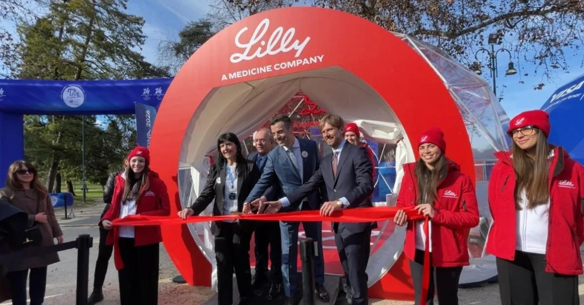 Milano Cortina 2026: Lilly ilumina debate sobre saúde e obesidade nas ruas de Milão
