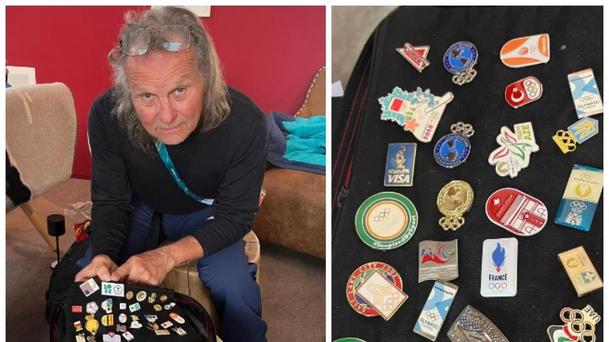 Edward Feldhake III, o maior colecionador de pins olímpicos: 8.500 peças e 18 edições vividas como voluntário