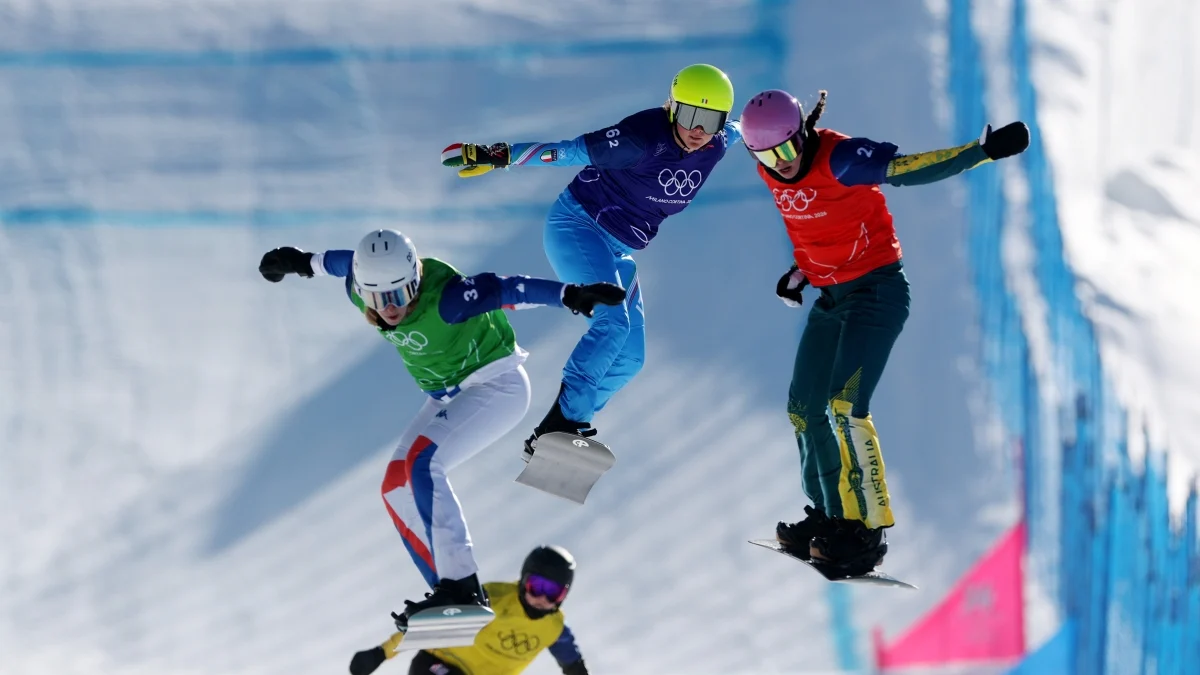 Moioli e Sommariva conquistam prata no snowboard cross misto e elevam Itália a novo marco em Milano-Cortina