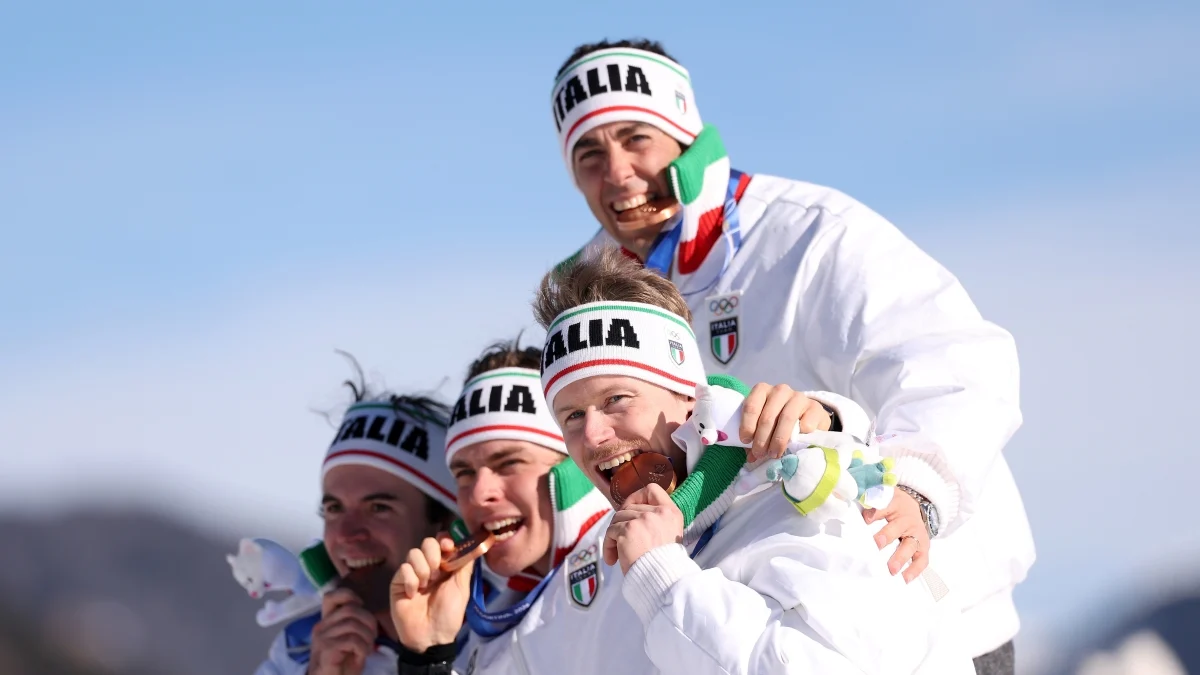 Elia Barp e Davide Graz, chi sono i due fondisti bronzo in staffetta: lo sci, il rock, i film di Will Smith, i poster di Pietro Piller Cottrer e Silvio Fauner — corrieredelveneto.corriere.it