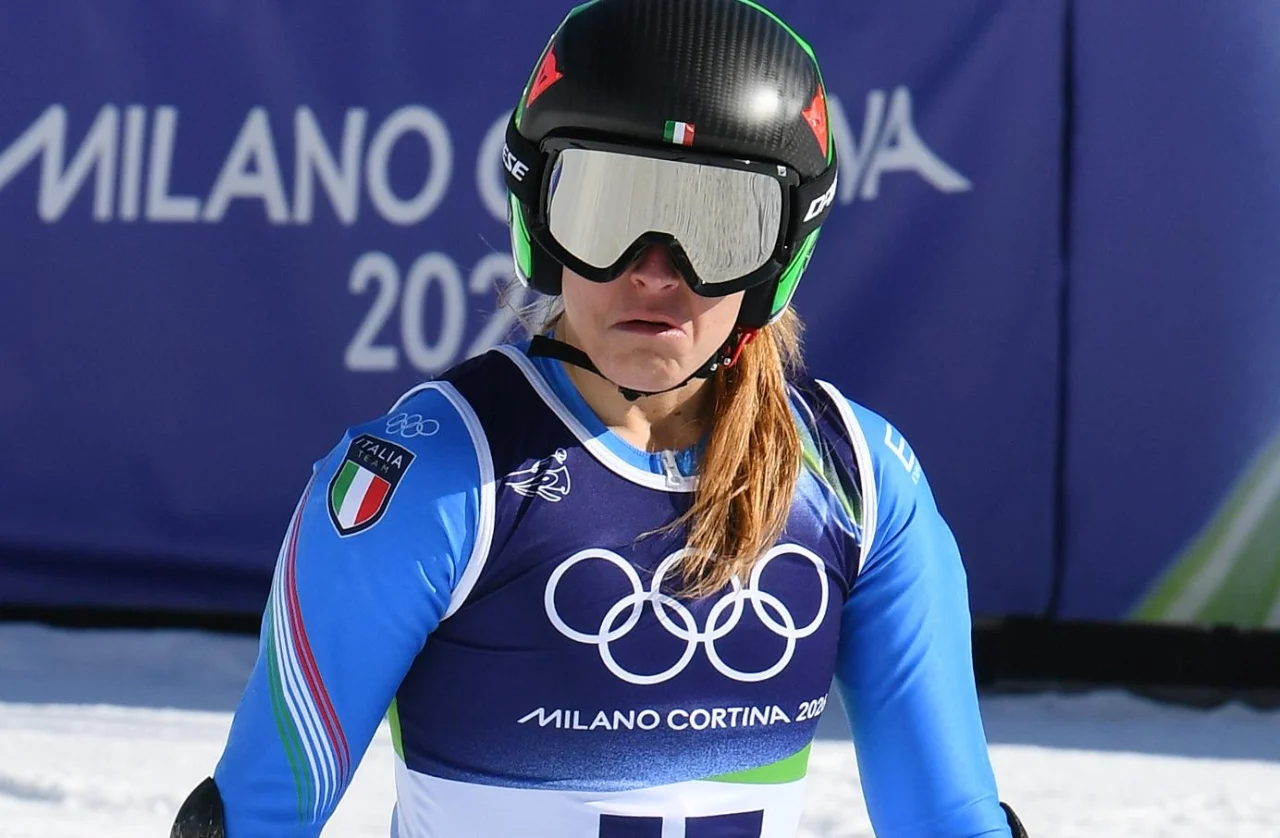 Cortina, le immagini più belle dalle Tofane per lo slalom gigante — corrieredelveneto.corriere.it