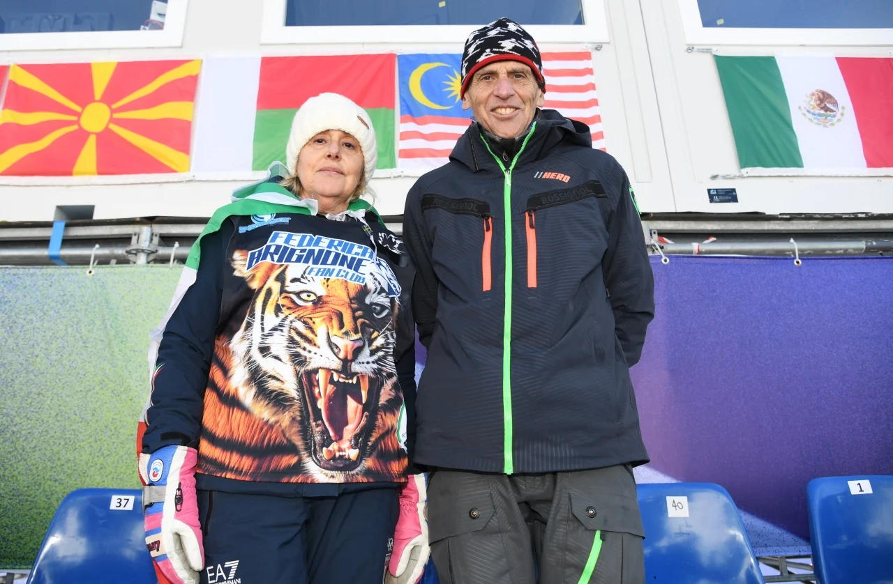 Cortina, le immagini più belle dalle Tofane per lo slalom gigante — corrieredelveneto.corriere.it