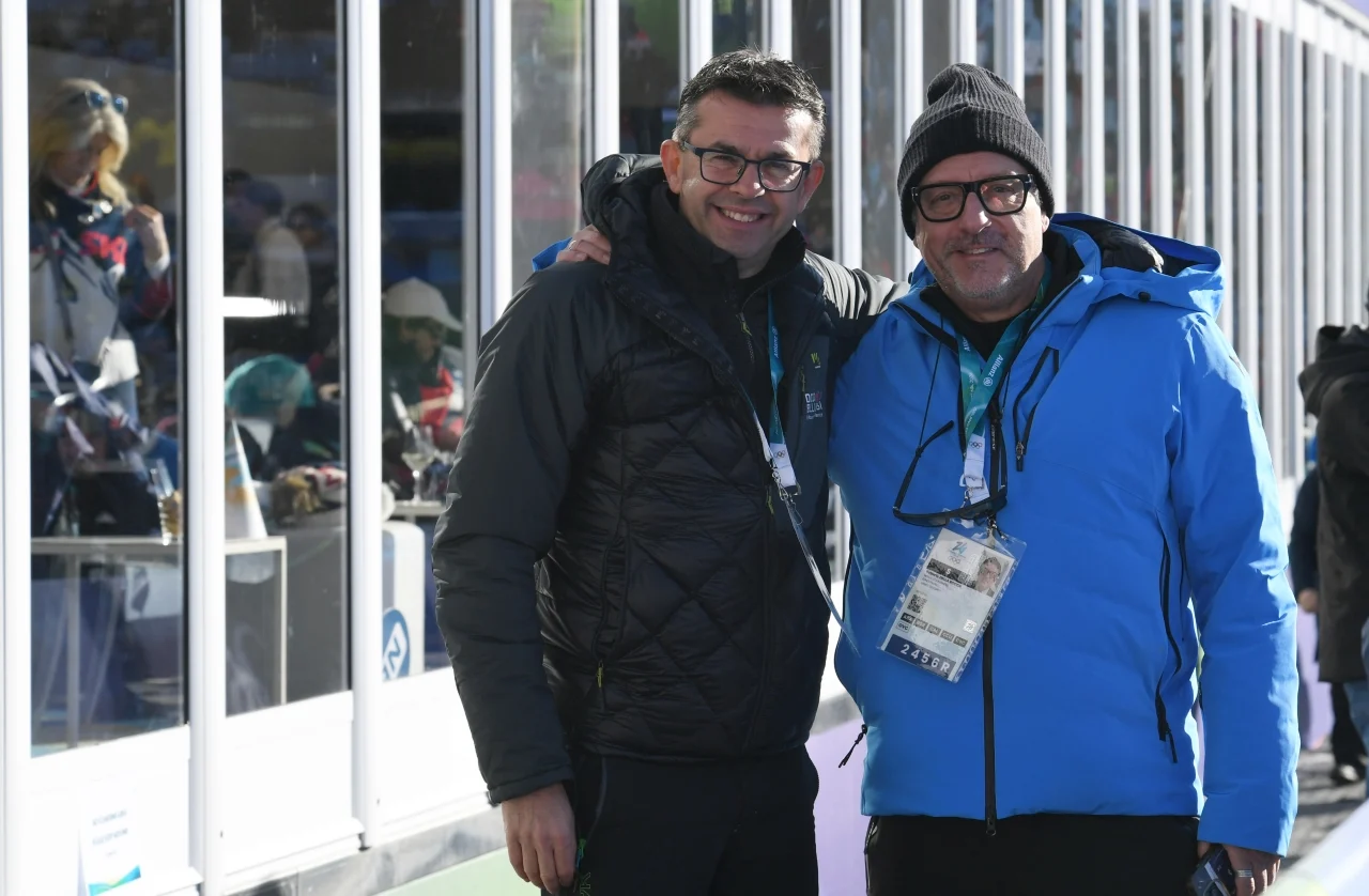 Cortina, le immagini più belle dalle Tofane per lo slalom gigante — corrieredelveneto.corriere.it