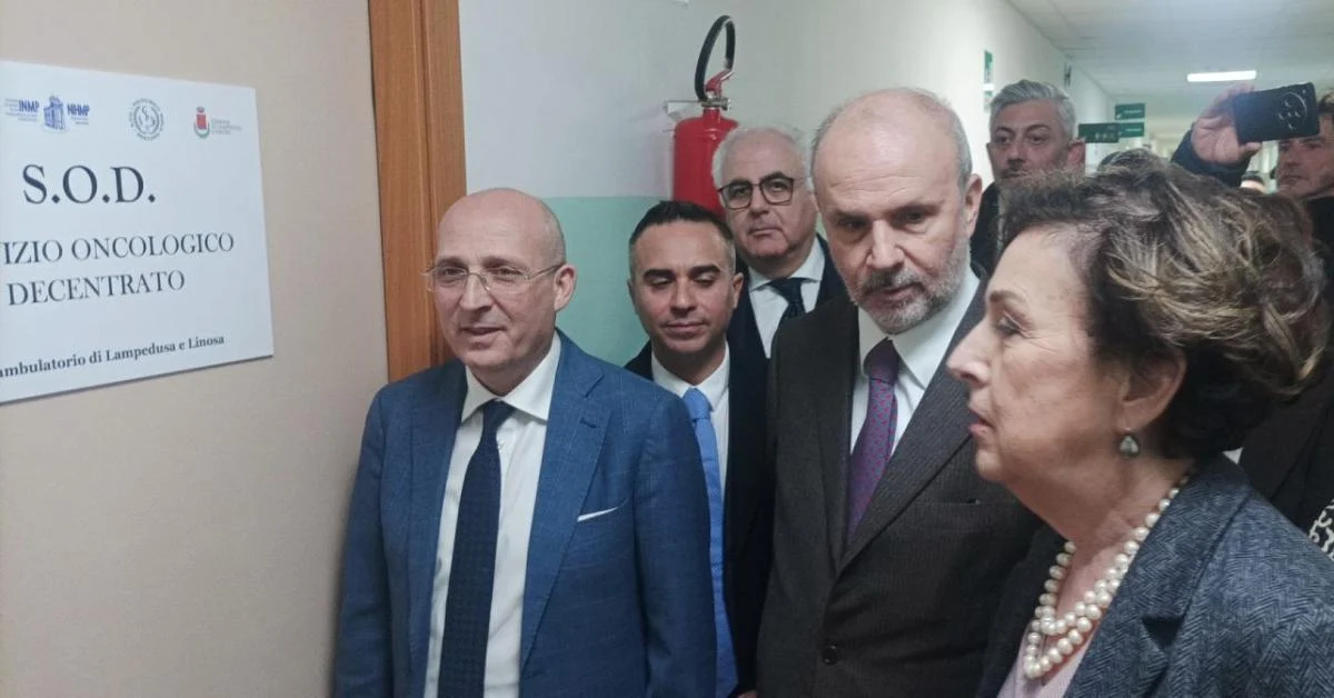 Schillaci a Lampedusa, parte l'oncologia di prossimità — ilgiornaleditalia.it