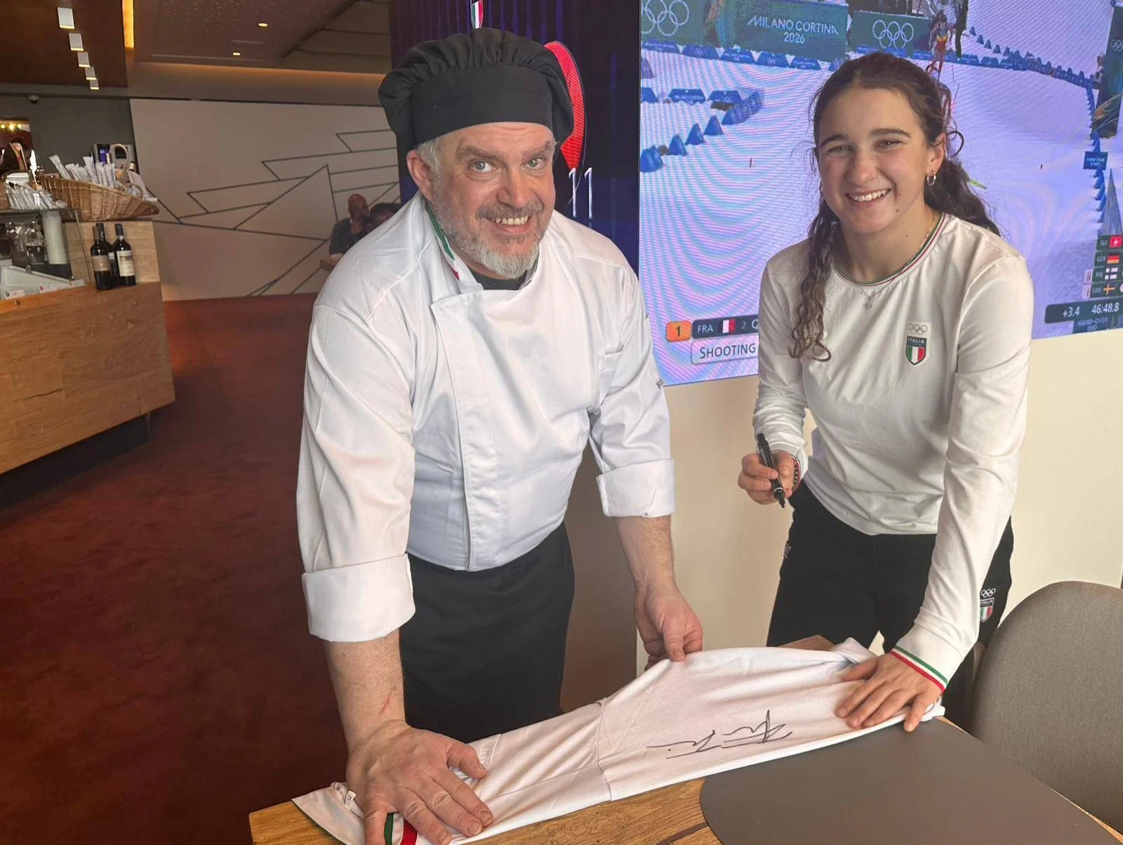 Casa Italia e a jaqueta das assinaturas: Stefano Saltari relata suas Olimpíadas em Milano-Cortina