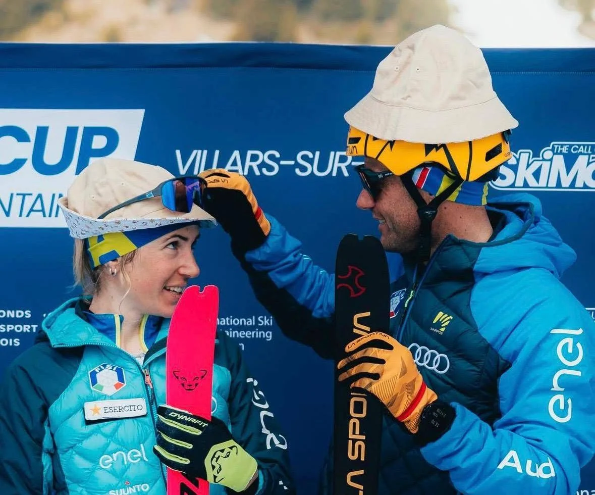 Boscacci e De Silvestro: casal italiano enfrenta a estreia do ski mountaineering em Bormio