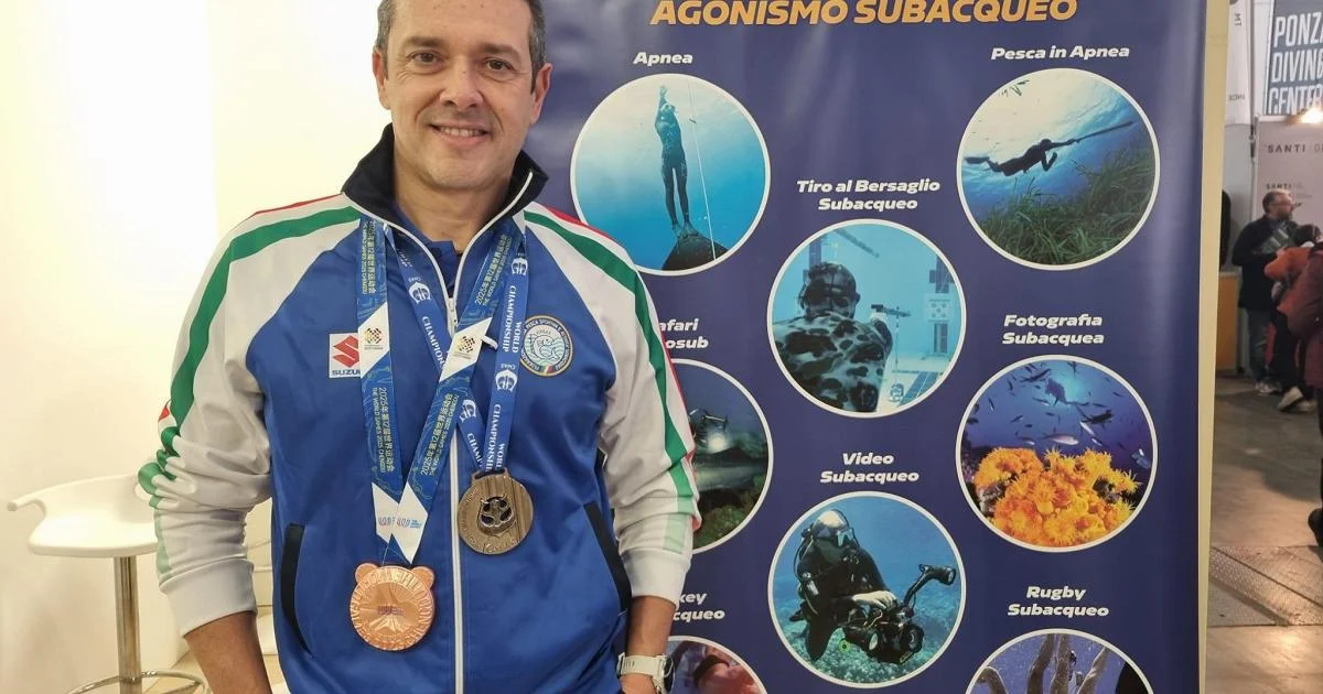 Mauro Generali é eleito Atleta do Ano no Eudishow 2026 após bronze em apneia dinâmica