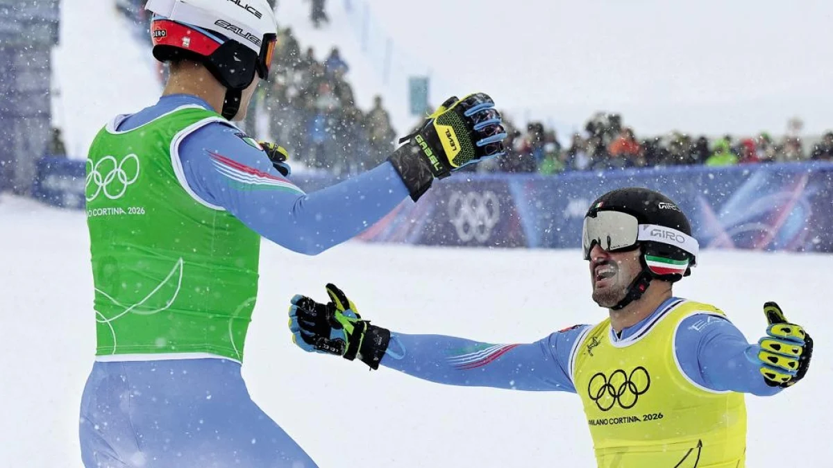 Deromedis e Tomasoni: A dobradinha histórica dos Azzurri no ski cross e a dedicatória a Matilde Lorenzi
