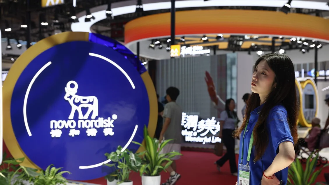 Queda de 8%: Novo Nordisk perde terreno após dados decepcionantes de Cagrisema