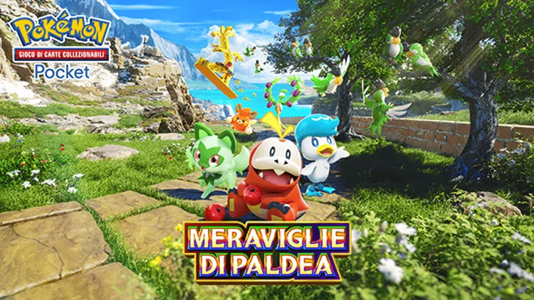 Pokémon Pocket: expansão Meraviglie di Paldea chega em 26/02 com Meowscarada-ex e novos visuais
