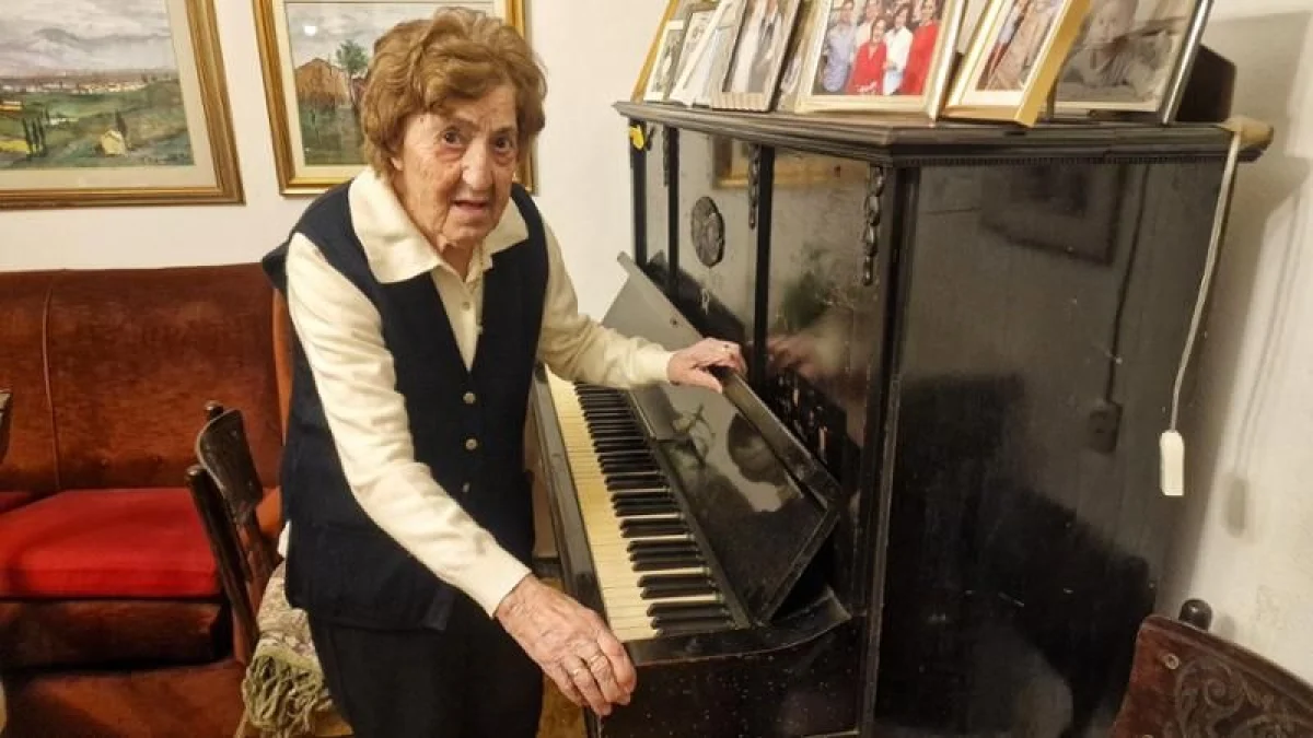 A avó de Chiavari chega ao palco de Sanremo: Gianna Capaldi Pratesi, 105 anos, conta seu primeiro voto pela República