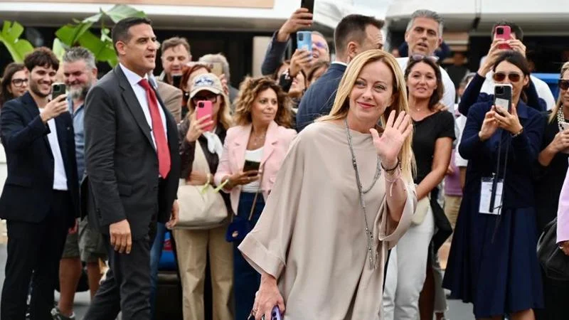 Primeira Ministra Meloni em Gênova: Acordo de Coesão da Ligúria