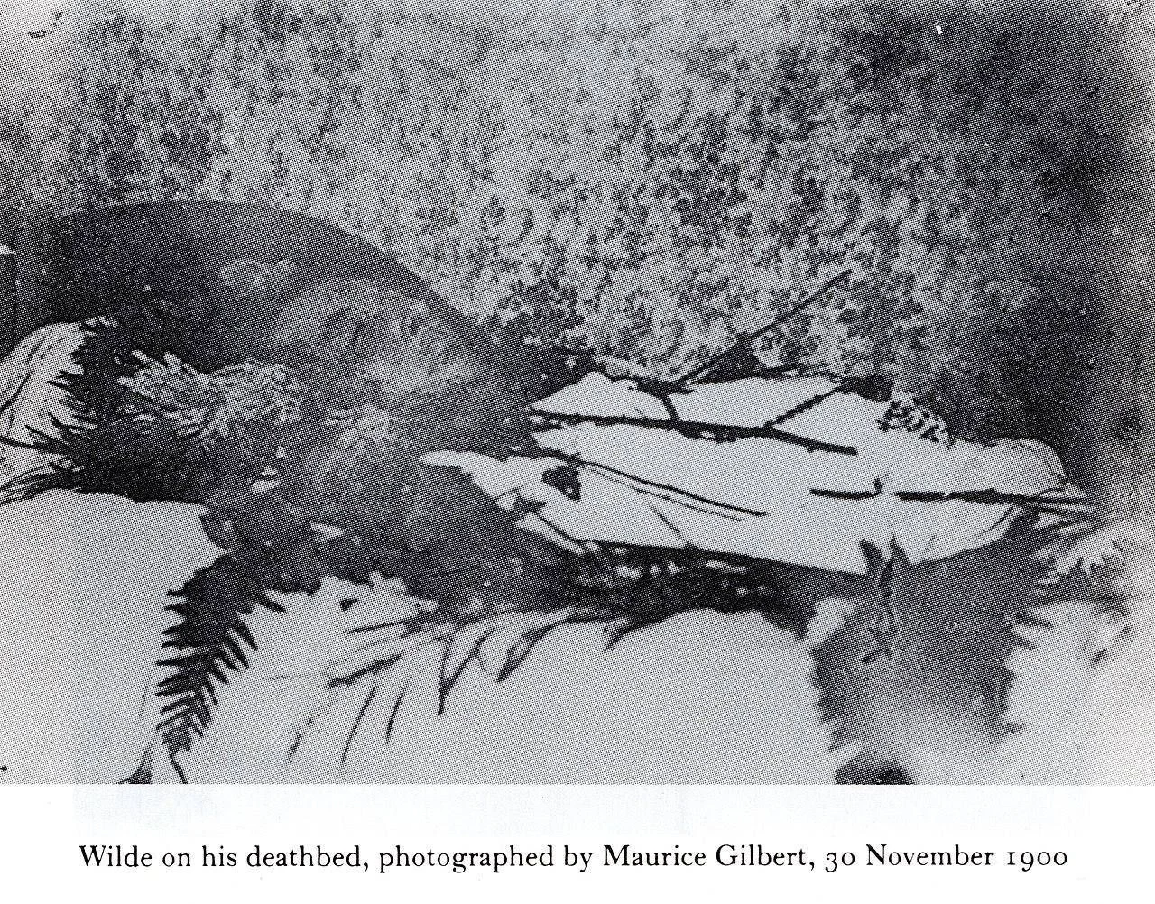 Foto de Oscar Wilde no leito de morte bate recorde em leilão da Bonhams