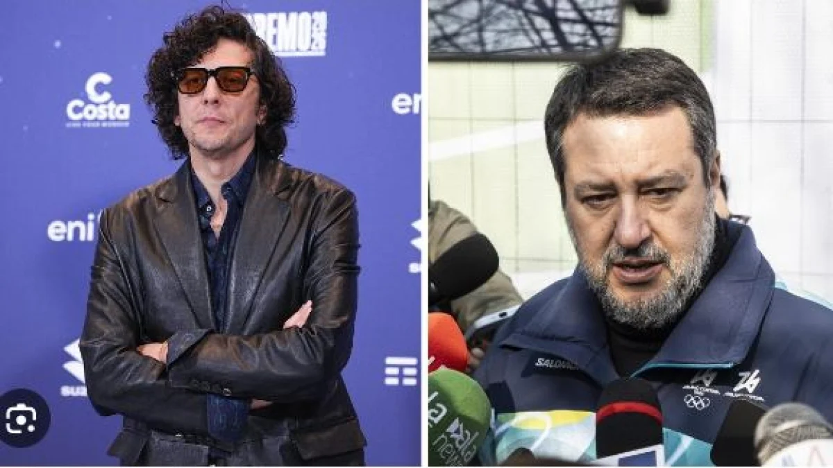 Salvini elogia Ermal Meta e celebra ‘integração’ do artista que vive na Itália há 30 anos