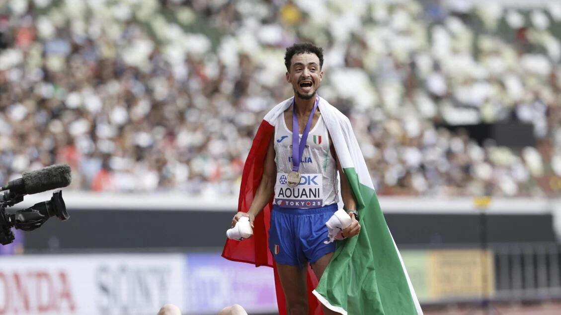 Iliass Aouani faz história em Tóquio: novo recorde italiano na maratona (2h04:26)
