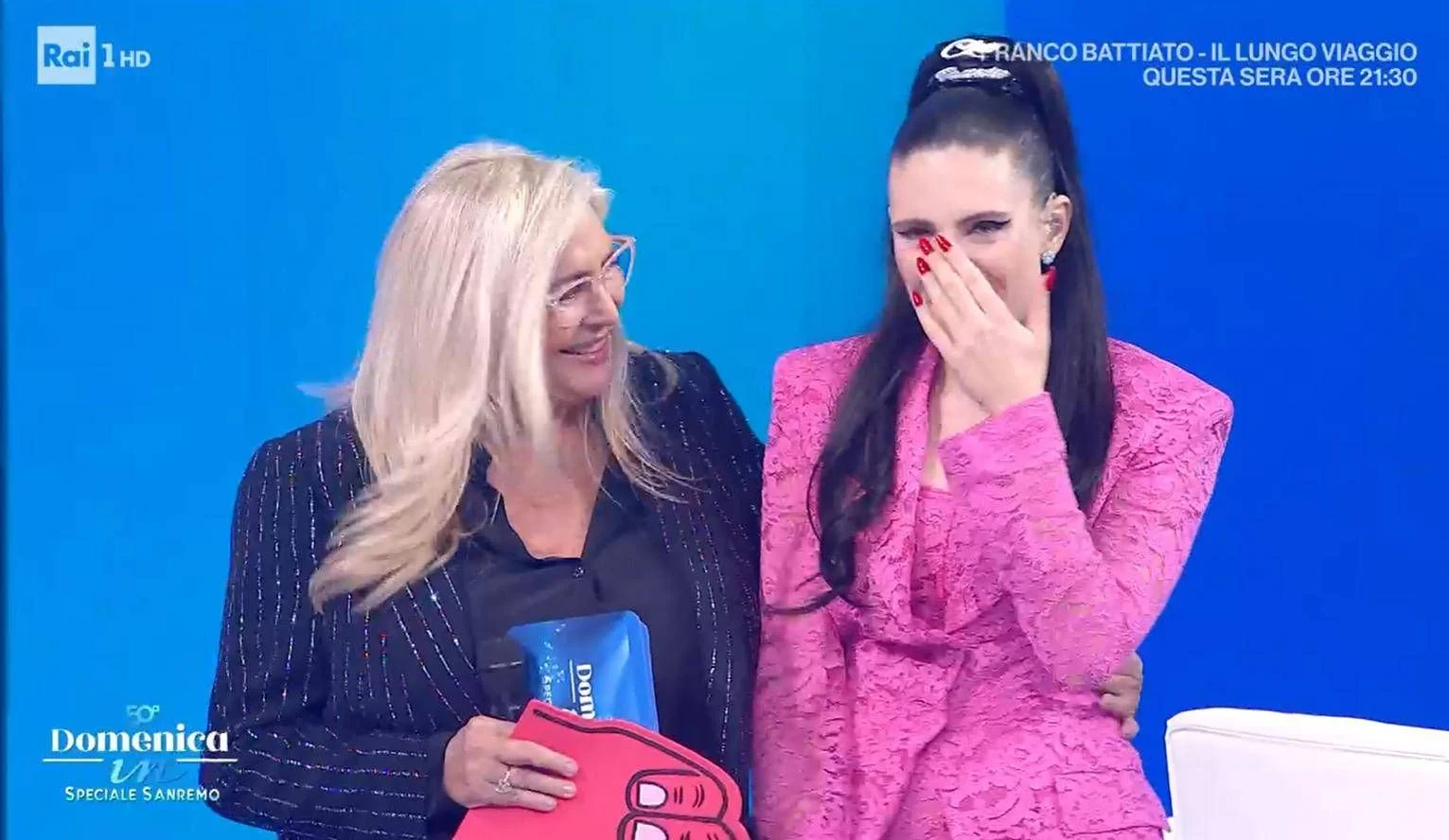 Ditonellapiaga emocionada: o triunfo inesperado de 'Che fastidio!' em Sanremo