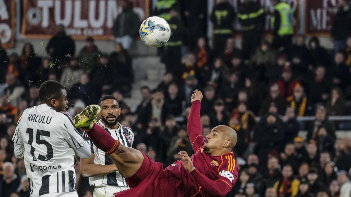 Roma e Juventus empatam em 3-3: recuperação bianconera deixa disputa pelo quarto lugar em aberto