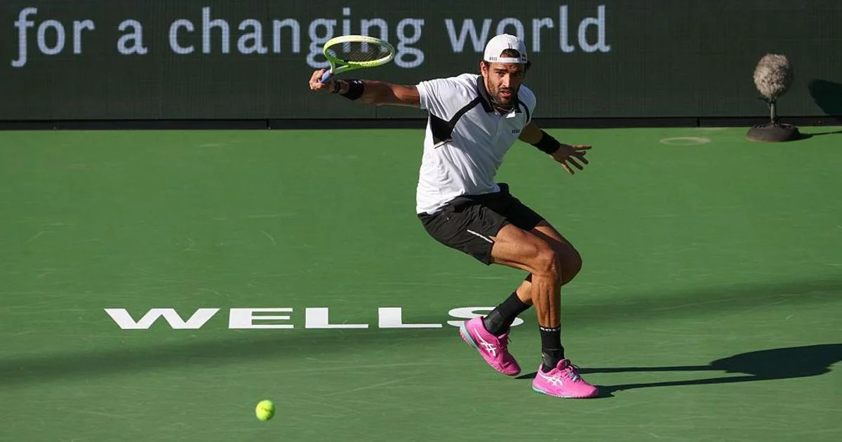 Berrettini sofre, avança em Indian Wells e terá duelo com Zverev; Bellucci eliminado