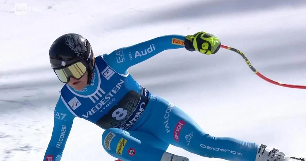 Laura Pirovano conquista histórica vitória na descida livre em Val di Fassa