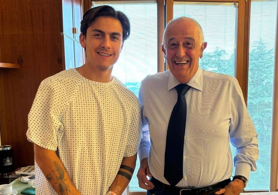 Dybala passa por artroscopia no joelho e será afastado por cerca de cinco semanas