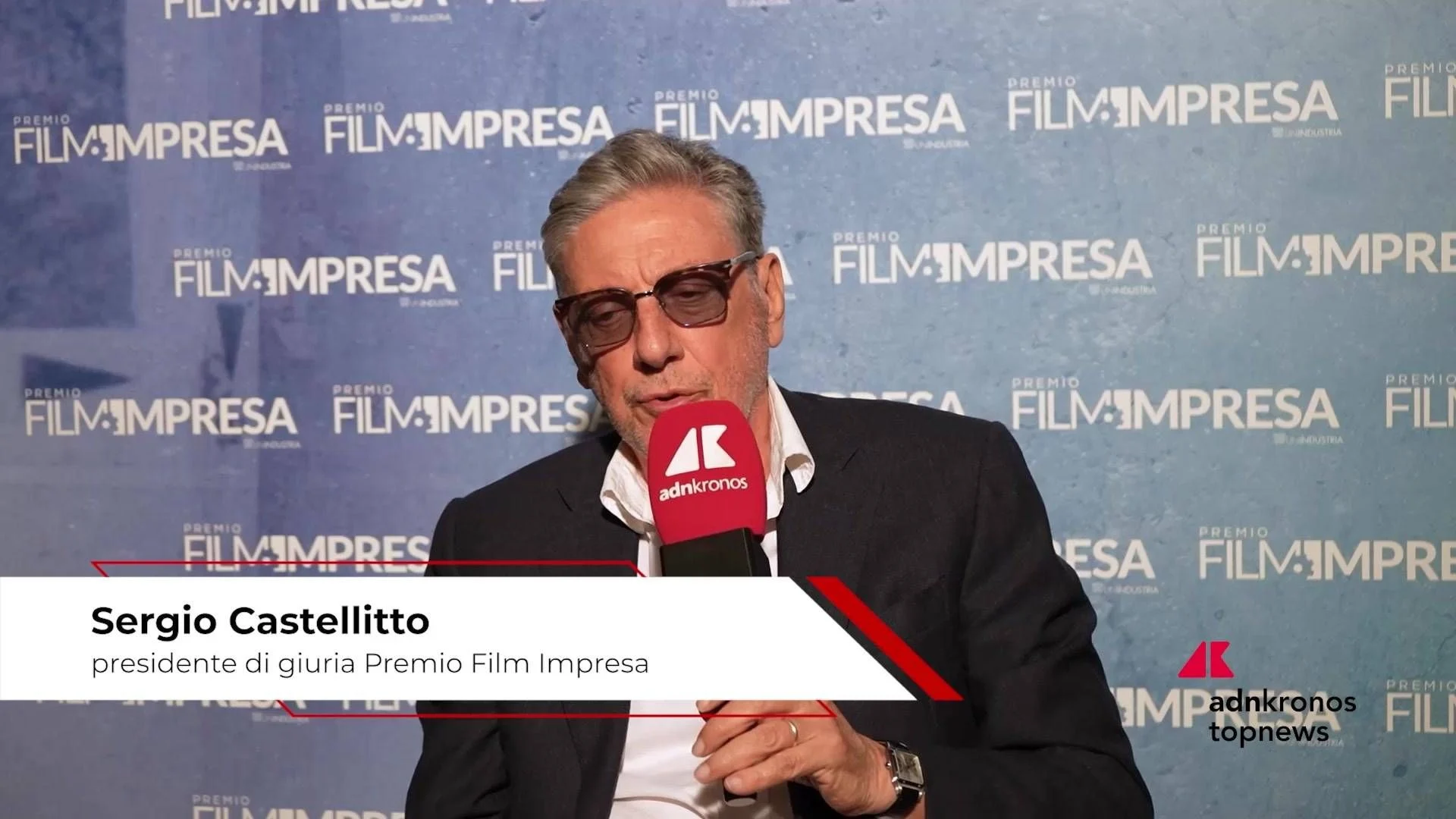 Sergio Castellitto elogia qualidade dos filmes no Premio Film Impresa em Roma