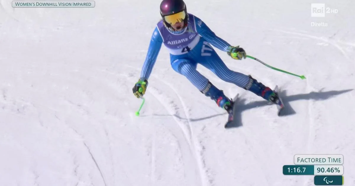 Paralimpíadas Milano Cortina 2026: Chiara Mazzel garante primeira medalha da Itália com prata no esqui alpino