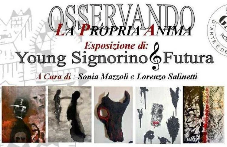 Em Roma, 'Osservando la propria anima' reúne Young Signorino e Futura em um diálogo sobre dor e renascimento