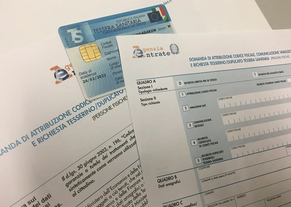 Como solicitar a Tessera Sanitaria na Agenzia delle Entrate