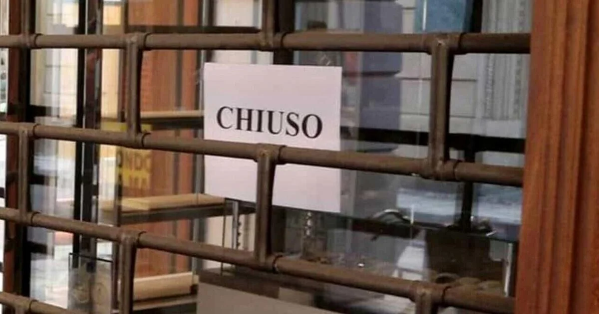 Desertificação comercial na Itália: 156 mil lojas desaparecem entre 2012 e 2025