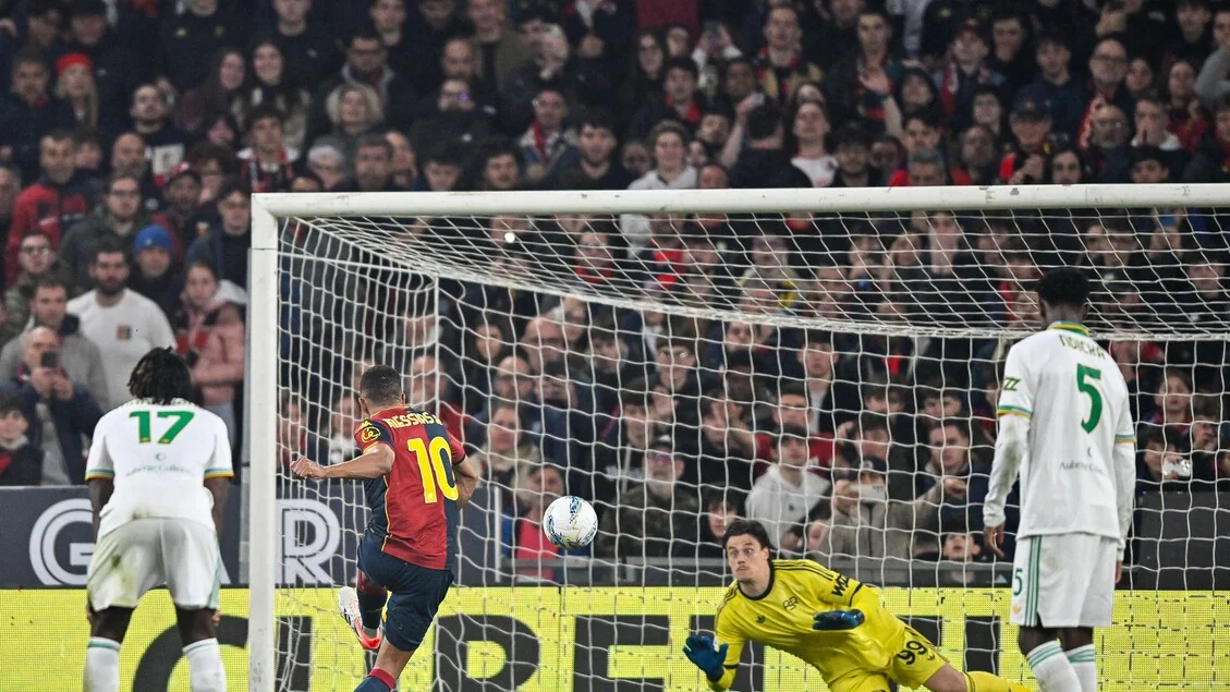 Genoa supera a Roma por 2-1 no Marassi e Daniele De Rossi frustra o 'seu' time