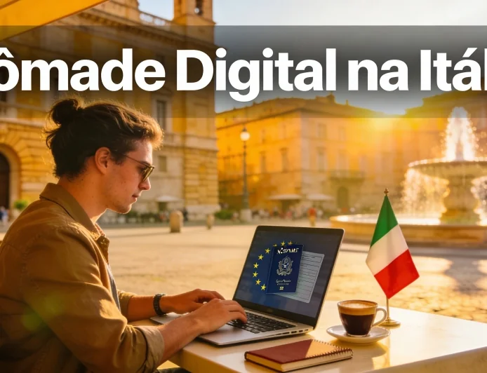 Nômade Digital na Itália 2026: Requisitos, Documentos e Passo a Passo