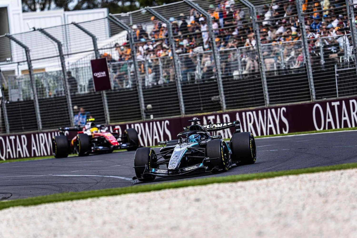 Russell segue como referência em Xangai: Mercedes favorita no GP da China 2026