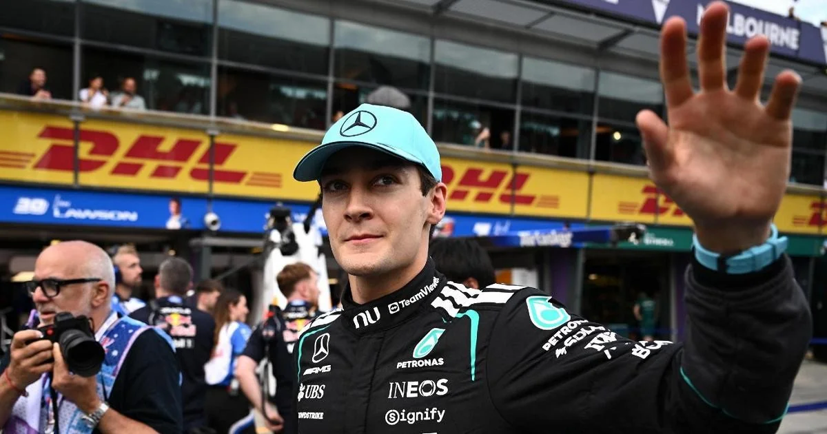 George Russell brilha em Melbourne: Mercedes domina; Leclerc segura o pódio para a Ferrari