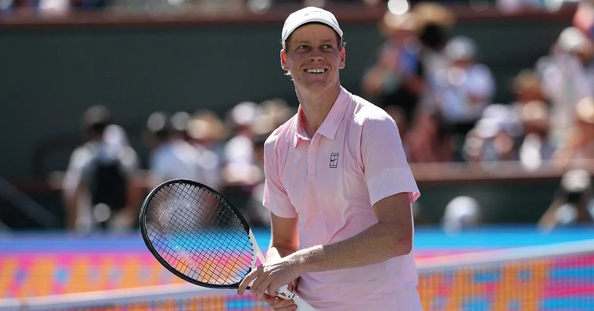 Sinner domina Tien e avança; Alcaraz segue firme e Paolini/Errani são eliminadas em Indian Wells